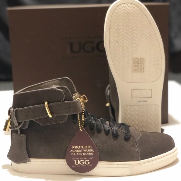 New UGG OZWEAR WATER RESISTANT MENS HIGH SHOES - Picture 2 of 8
